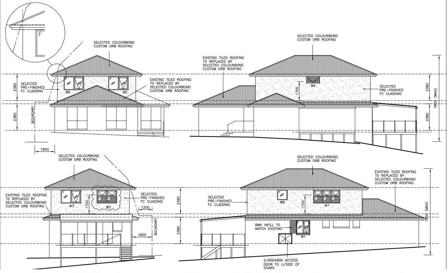 The plan for one of our beautiful custom builds